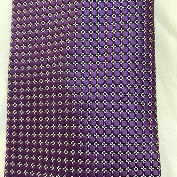 Ermenegildo Zegna 100% silk tie-made in Italy - Picture 4 of 7